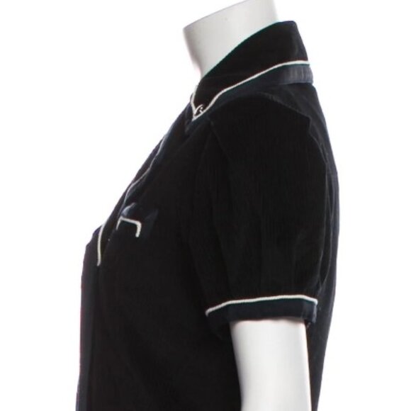 Marc by Marc Jacobs Jacket Blazer Coat Puff Short Sleeves with Trim Accents S - Picture 2 of 3